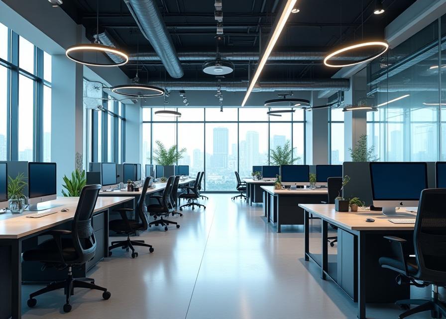 Suasana kantor Nusantara Ninja di Jakarta
